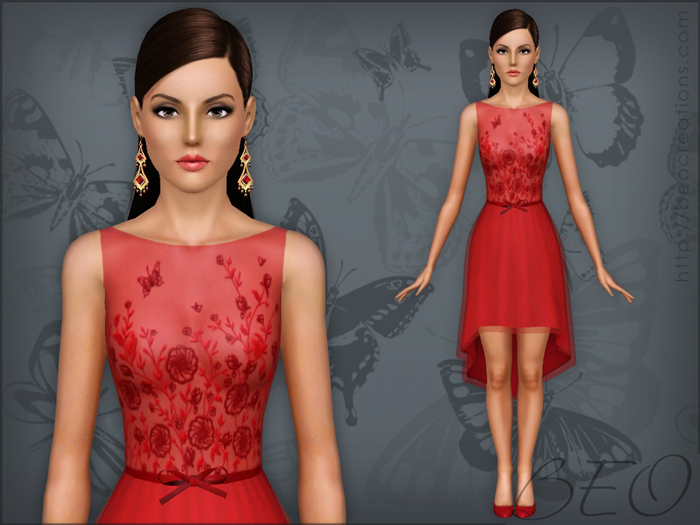 Dress 025 for The Sims 3 by BEO (1)